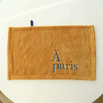 Elegant Embroidered Cotton Hand Towel Set for Quick-Drying - Ideal for Kitchen and Bathrooms..