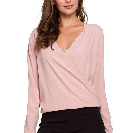 Elegant Envelope Cut Blouse for Every Occasion - Très Elite