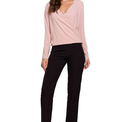 Elegant Envelope Cut Blouse for Every Occasion - Très Elite