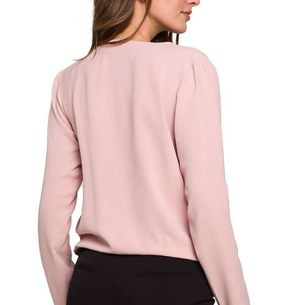 Elegant Envelope Cut Blouse for Every Occasion - Très Elite