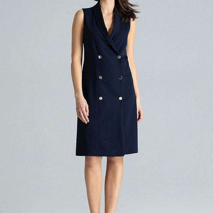 Elegant Envelope Neckline Midi Dress - Très Elite