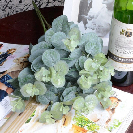 Elegant Eucalyptus Silk Foliage Arrangement - Premium Decorative Accent for Home - Très Elite
