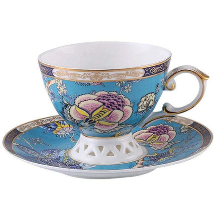 Elegant European Fine Bone China Tea and Coffee Service Set - Très Elite