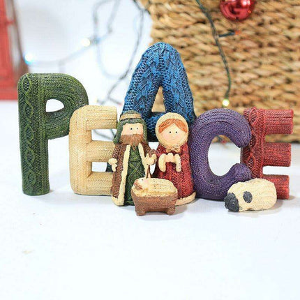 Elegant European LOVE/FAMILY Resin Decor - Charming Home Accents and Meaningful Gifts - Très Elite