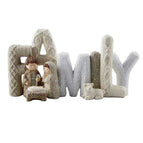 Beige Family With Glitter S