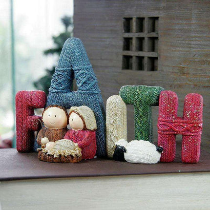 Elegant European LOVE/FAMILY Resin Decor - Charming Home Accents and Meaningful Gifts - Très Elite