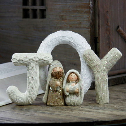 Elegant European LOVE/FAMILY Resin Decor - Charming Home Accents and Meaningful Gifts - Très Elite