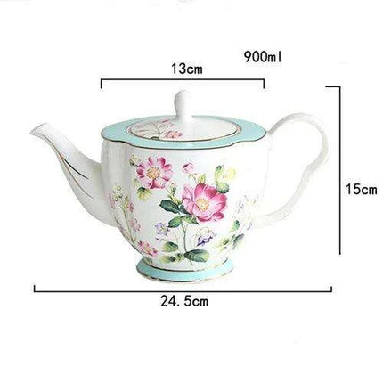 Elegant European Tea and Coffee Set with Premium Gift Box and Exquisite Pot - Très Elite
