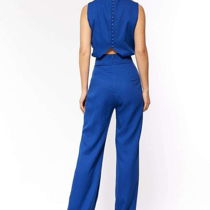 Elegant European Waist Defining Jumpsuit For Women Online - Très Elite