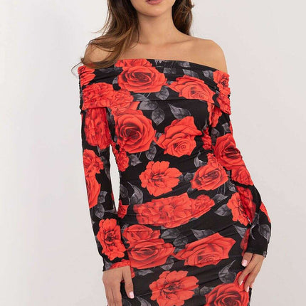 Elegant Evening Dress 202386 Pencil Silhouette Italian - Très Elite