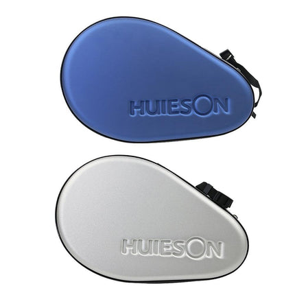 Elegant Faux Leather & Velvet Paddle Storage Case for Table Tennis Racket - Très Elite