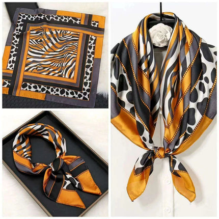 Elegant Faux Silk Satin Scarf: Your Go-To Accessory for Chic Versatility - Très Elite