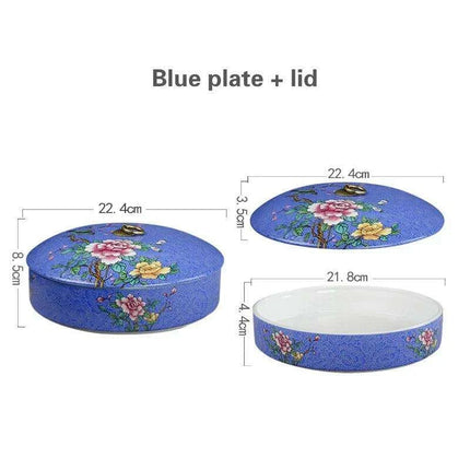 Elegant Five-Section Ceramic Serving Bowl for Gourmet Dining- Très Elite- Très Elite