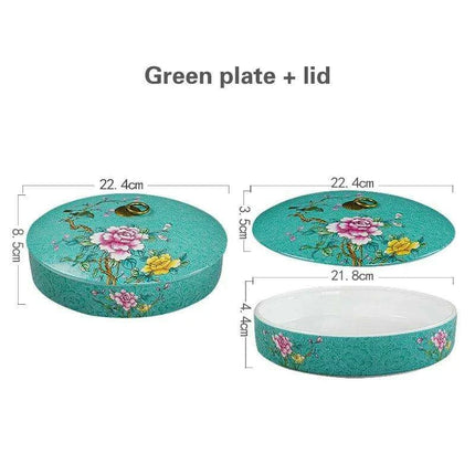 Elegant Five-Section Ceramic Serving Bowl for Gourmet Dining- Très Elite- Très Elite