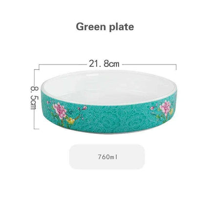 Elegant Five-Section Ceramic Serving Bowl for Gourmet Dining- Très Elite- Très Elite