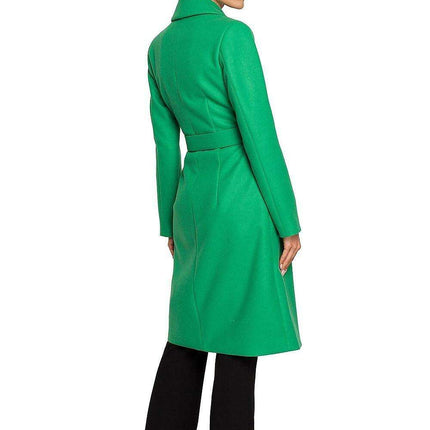 Elegant Fleece Wrap Coat - Très Elite