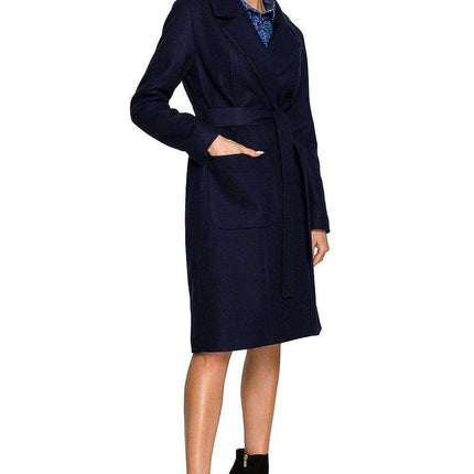 Elegant Fleece Wrap Coat - Très Elite