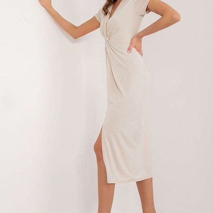Elegant Floral Day Dress From Moda Italia For Spring - Très Elite