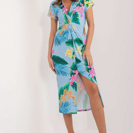 Elegant Floral Day Dress From Moda Italia For Spring
