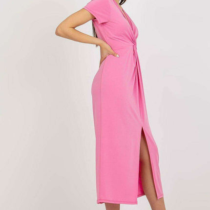 Elegant Floral Day Dress From Moda Italia For Spring - Très Elite