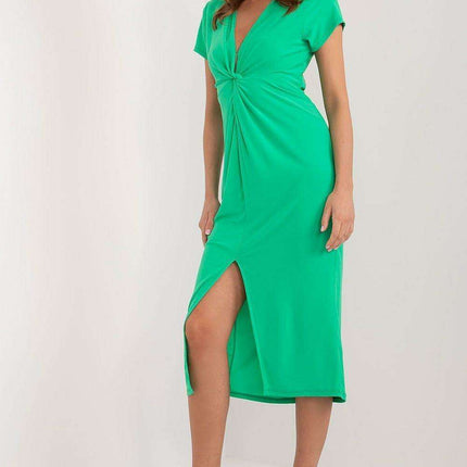 Elegant Floral Day Dress From Moda Italia For Spring - Très Elite