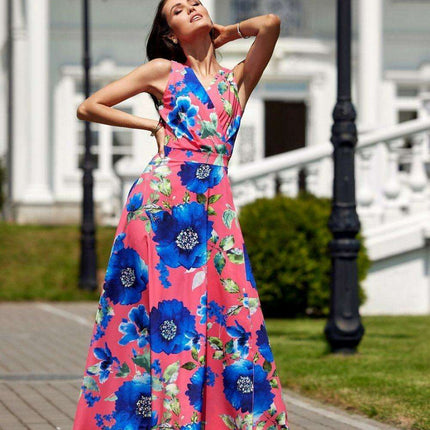 Elegant Floral Daytime Dress - Très Elite