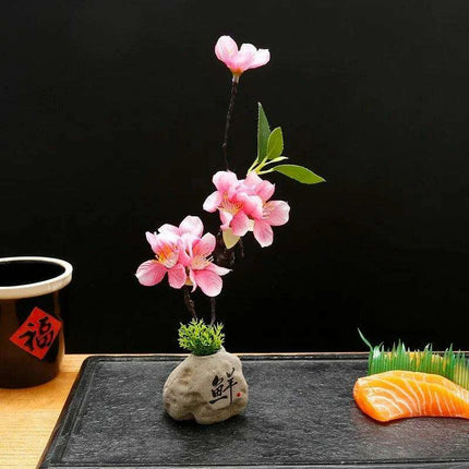 Elegant Floral-Inspired Sushi Serving Set for Luxurious Dining - Très Elite
