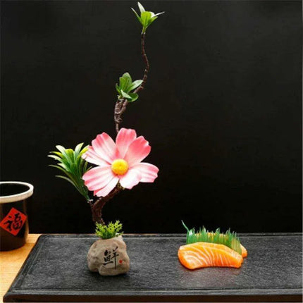 Elegant Floral-Inspired Sushi Serving Set for Luxurious Dining - Très Elite