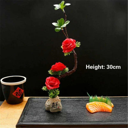 Elegant Floral-Inspired Sushi Serving Set for Luxurious Dining - Très Elite