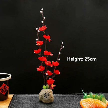 Elegant Floral-Inspired Sushi Serving Set for Luxurious Dining - Très Elite
