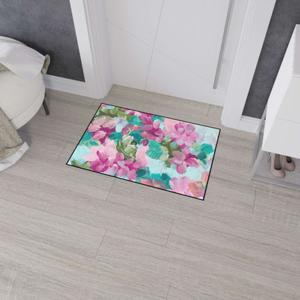 Elegant Floral Non-Slip Area Rug for Modern Home Elegance