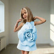 blue vest / 7-8Y 130