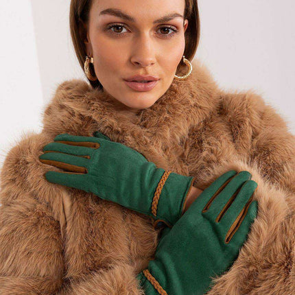 Elegant Floral Touchscreen Gloves- Très Elite- Très Elite