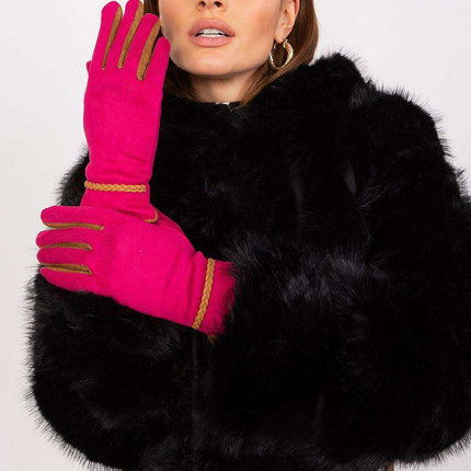 Elegant Floral Touchscreen Gloves- Très Elite- Très Elite
