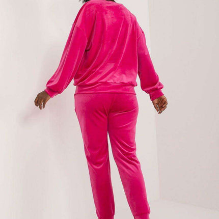 Elegant Floral Velour Lounge Set For Women Cozy Homewear - Très Elite