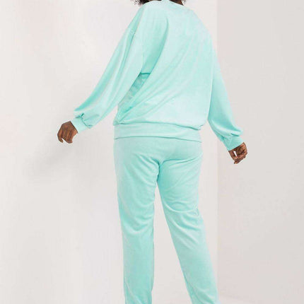 Elegant Floral Velour Lounge Set For Women Cozy Homewear - Très Elite