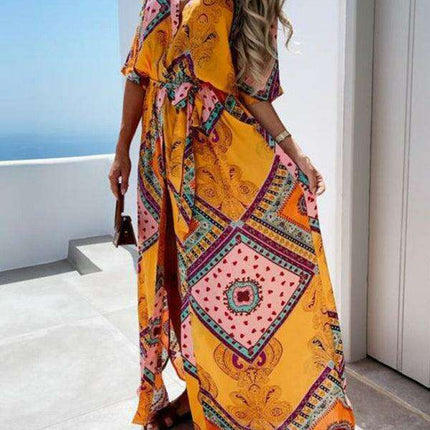 Elegant Flowing Bohemian Chiffon Skirt - Très Elite