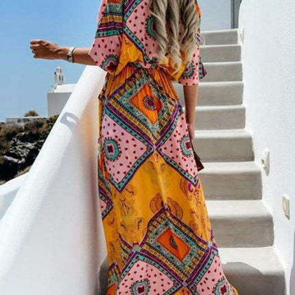 Elegant Flowing Bohemian Chiffon Skirt - Très Elite