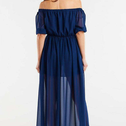 Elegant Flowing Chiffon Maxi Dress - The Essential Wardrobe Highlight - Très Elite