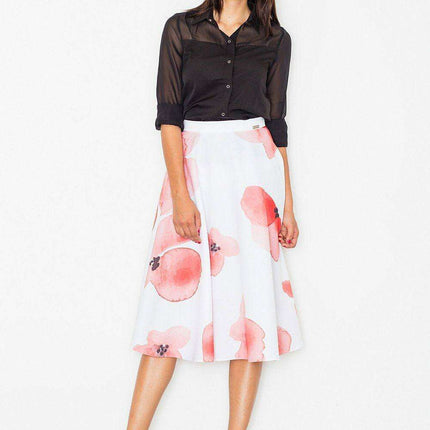 Elegant Flowy Midi Skirt - A Must-Have Fashion Staple
