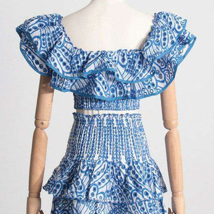 Elegant French-Style Outfit with Whimsical Fungus Accents - Très Elite