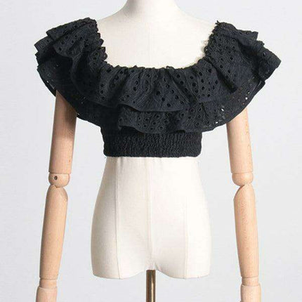 Elegant French-Style Outfit with Whimsical Fungus Accents - Très Elite