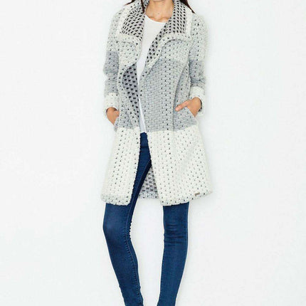 Elegant Frost Fashion: Figl Collection - Trendy Winter Coat for Chilly Days - Très Elite