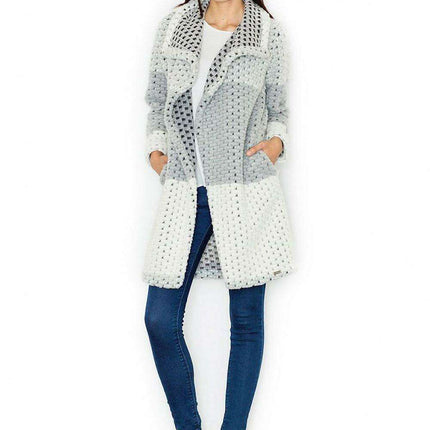 Elegant Frost Fashion: Figl Collection - Trendy Winter Coat for Chilly Days - Très Elite