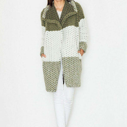 Elegant Frost Fashion: Figl Collection - Trendy Winter Coat for Chilly Days - Très Elite