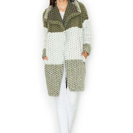 Elegant Frost Fashion: Figl Collection - Trendy Winter Coat for Chilly Days - Très Elite