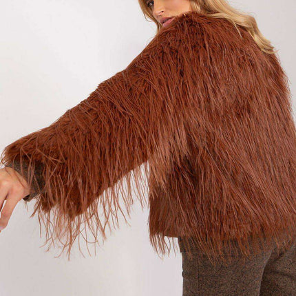 Elegant Fur-Trimmed Outerwear Jacket for All Seasons - Très Elite