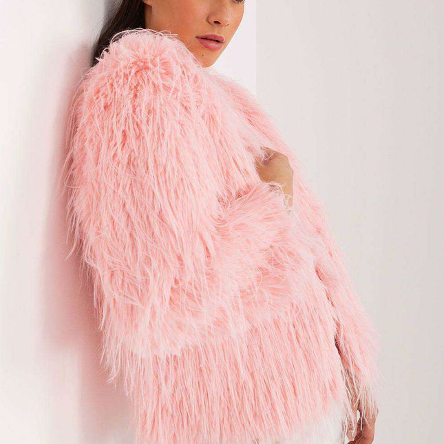 Elegant Fur-Trimmed Outerwear Jacket for All Seasons - Très Elite
