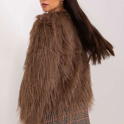 Elegant Fur-Trimmed Outerwear Jacket for All Seasons - Très Elite