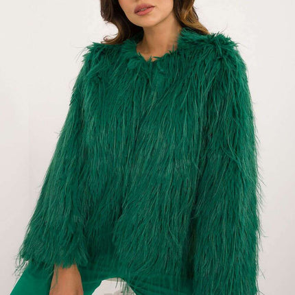 Elegant Fur-Trimmed Outerwear Jacket for All Seasons - Très Elite